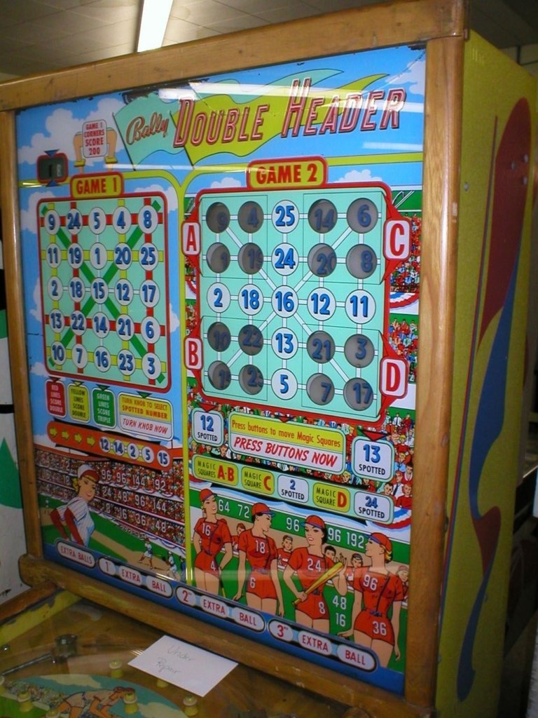 Double Header Bally 1956 Pinball Mods And LED Lighting
