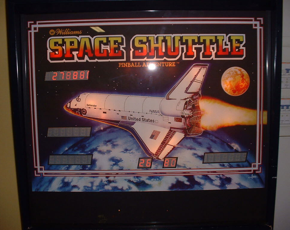 Space Shuttle Pinball Mods