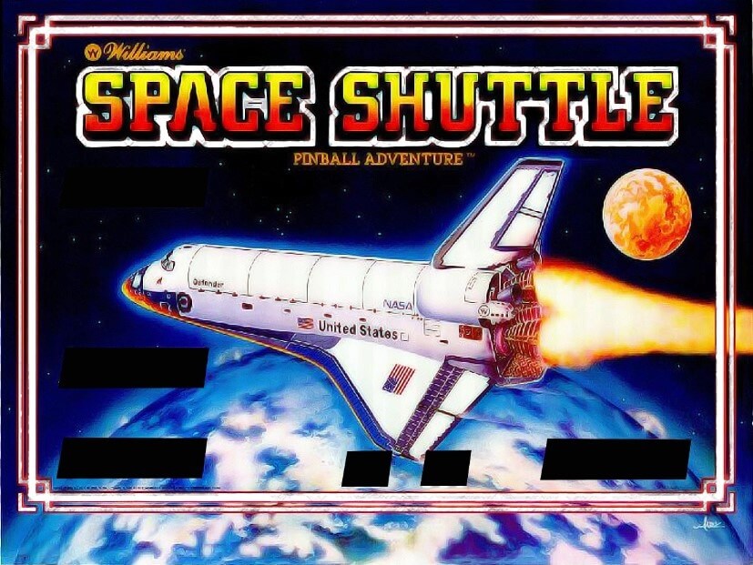 Space Shuttle Pinball Mods