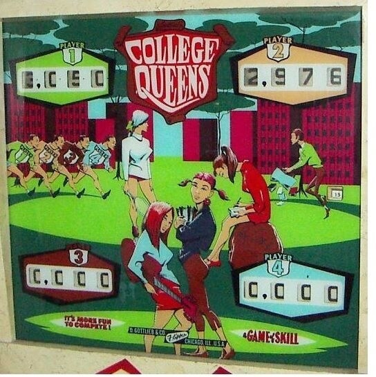 College Queens Pinball Mods