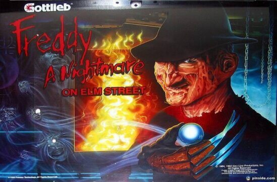 Freddy: A Nightmare On Elm Street (Gottlieb, 1994) Pinball Mods and LED