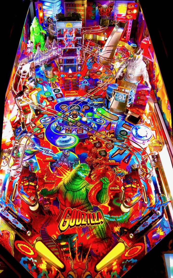 The same playfield lit by Pin Stadium