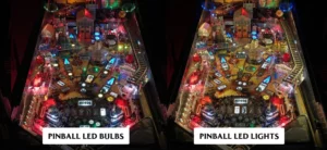 Pinball led bulbs vs pinball led lights