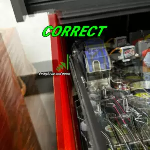 Correct light bar orientation