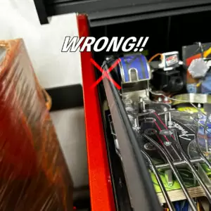 Wrong light bar orientation